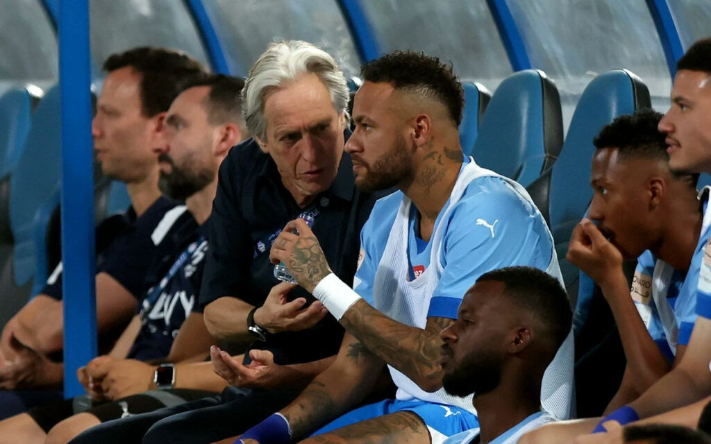 Seleção Brasileira chega ao seu “Dia D” 1 Jorge Jesus e Neymar