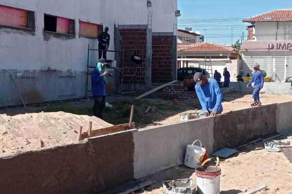 Obra de requalificação da Escola Paulo VI